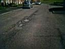 Potholes in Hadrian Road